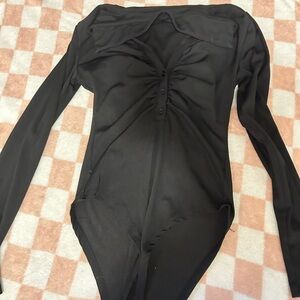 Stylish Black One Piece